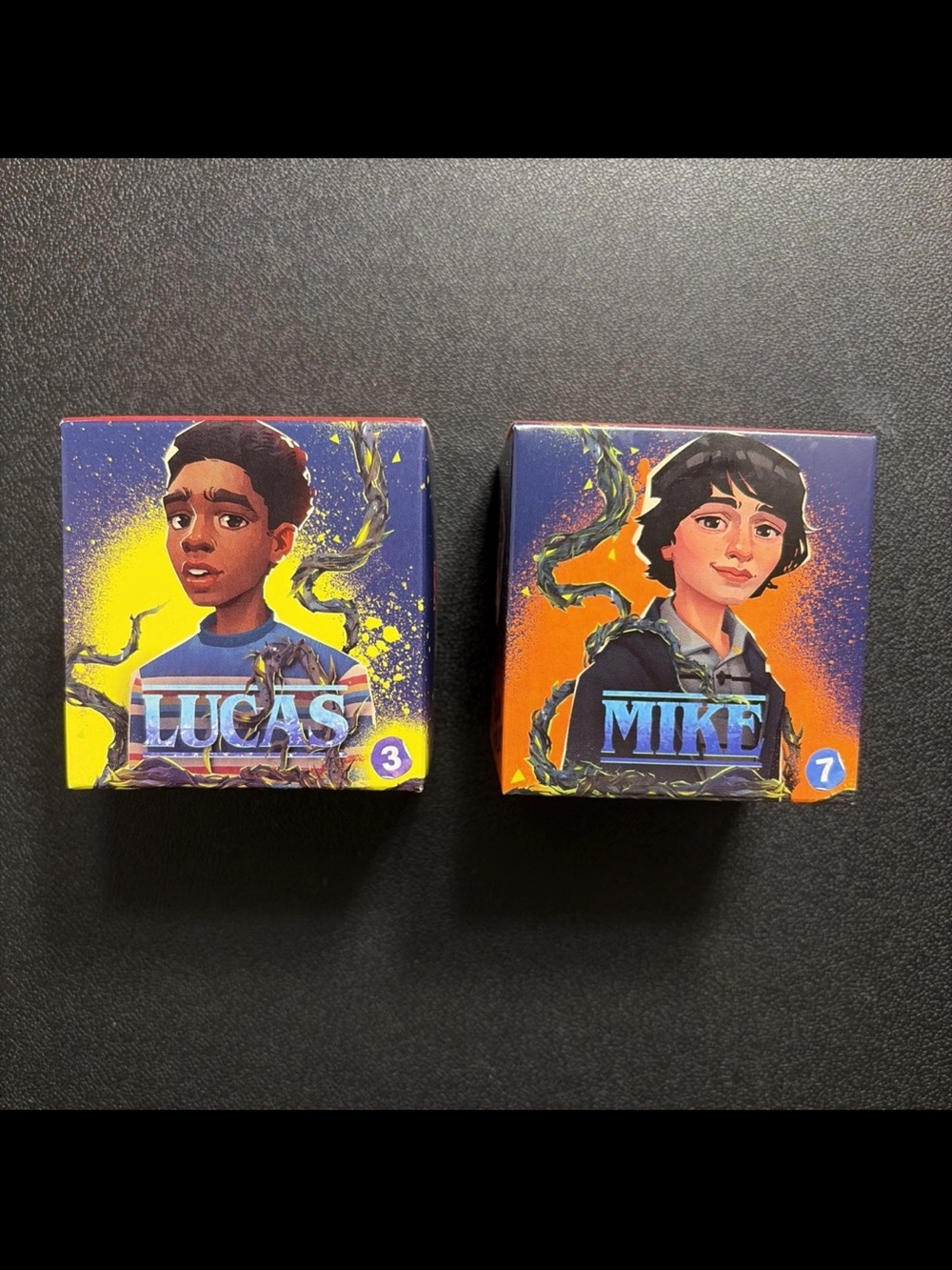 Lucas & Mike Stranger Things Collectibles - McDonalds Happy Meal Toys